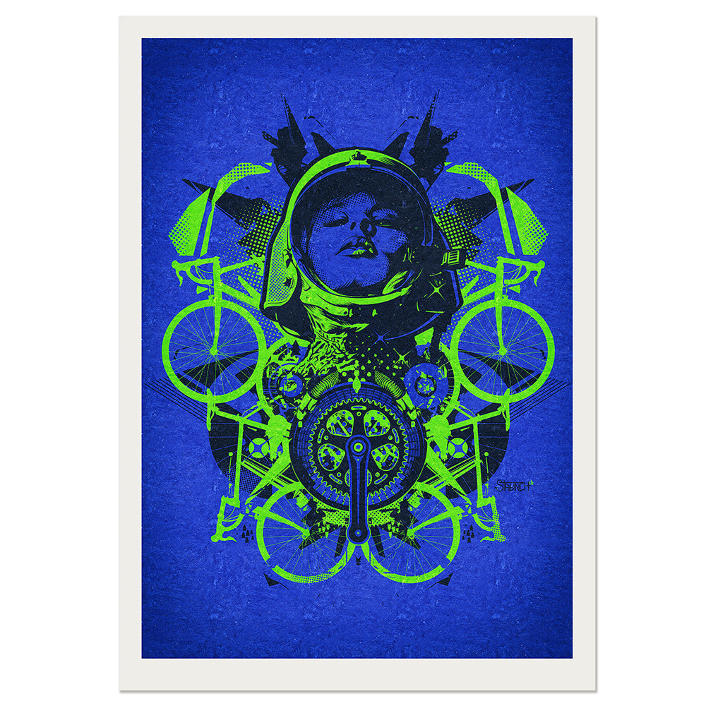 CYCLE PHASE ART PRINT