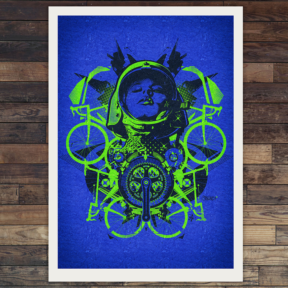 CYCLE PHASE ART PRINT
