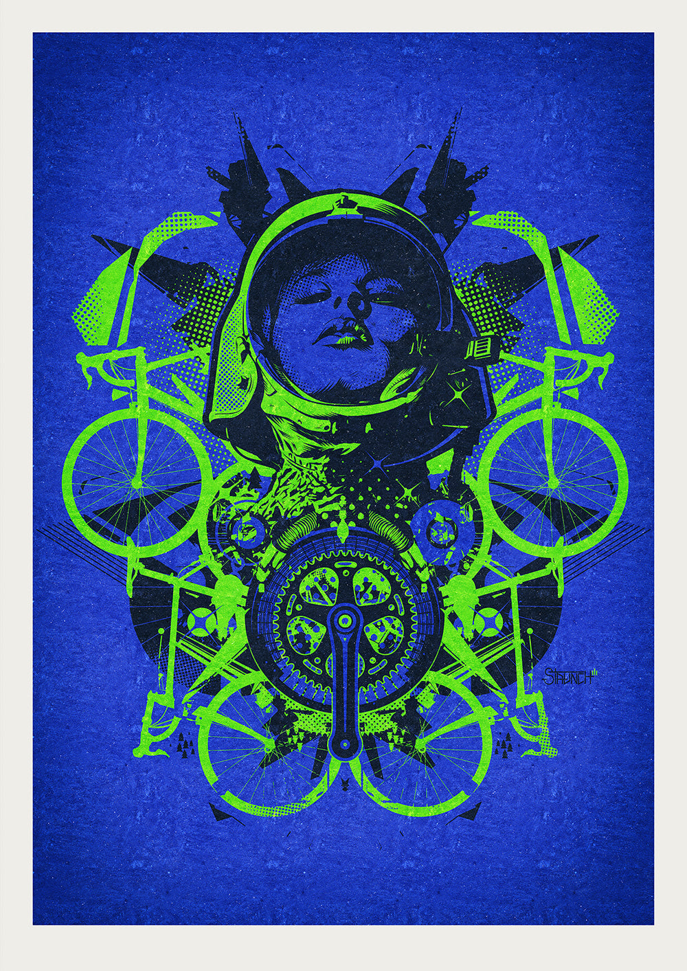 CYCLE PHASE ART PRINT