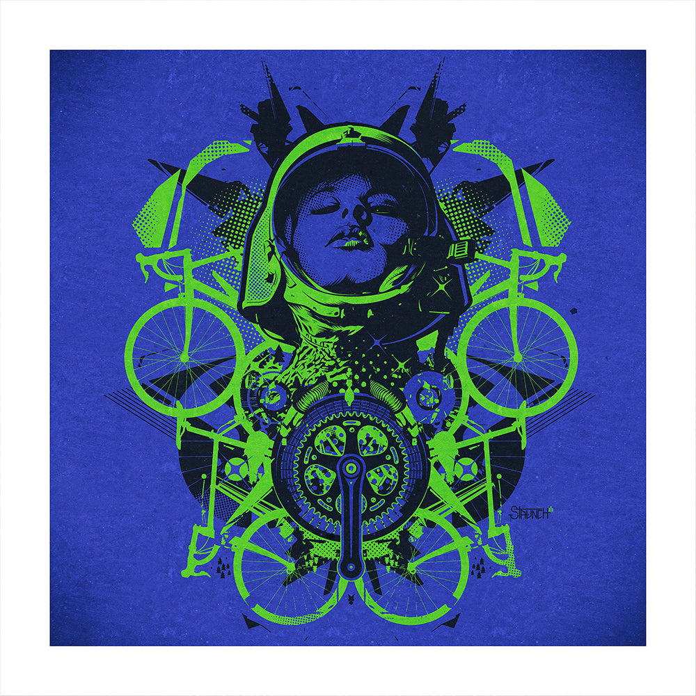 CYCLE PHASE ART PRINT