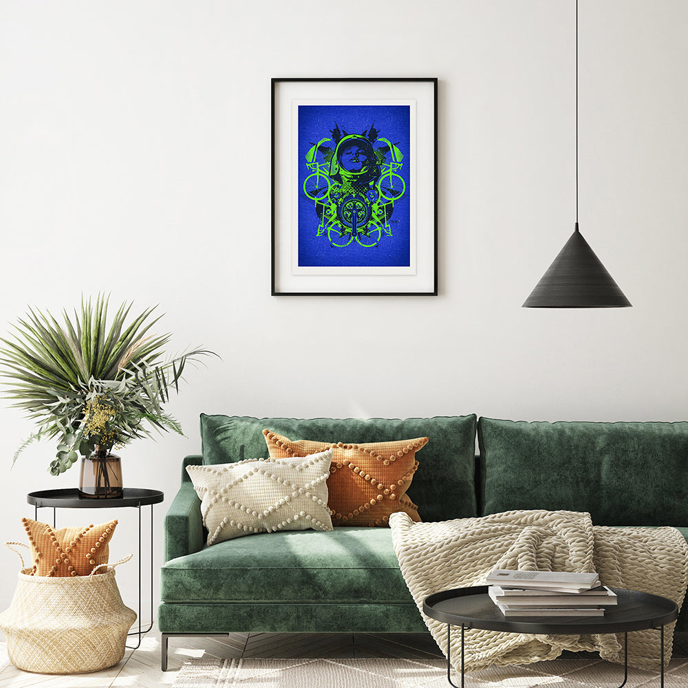 CYCLE PHASE ART PRINT