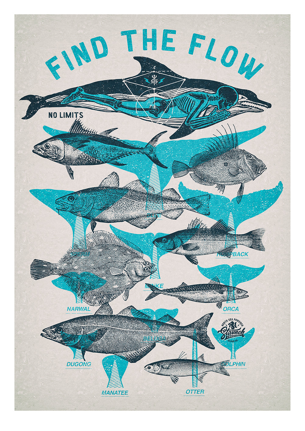 FIND THE FLOW ART PRINT