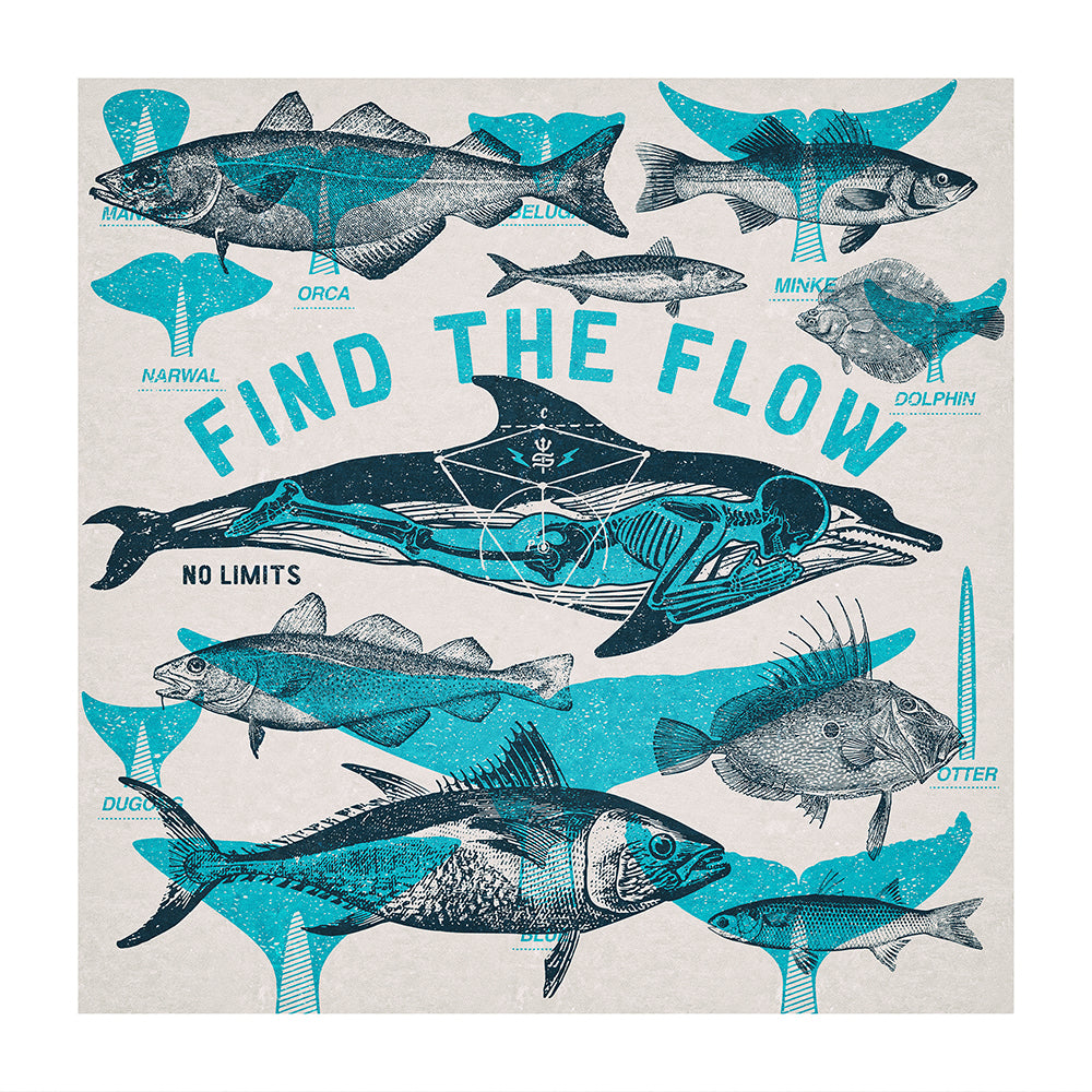 FIND THE FLOW ART PRINT