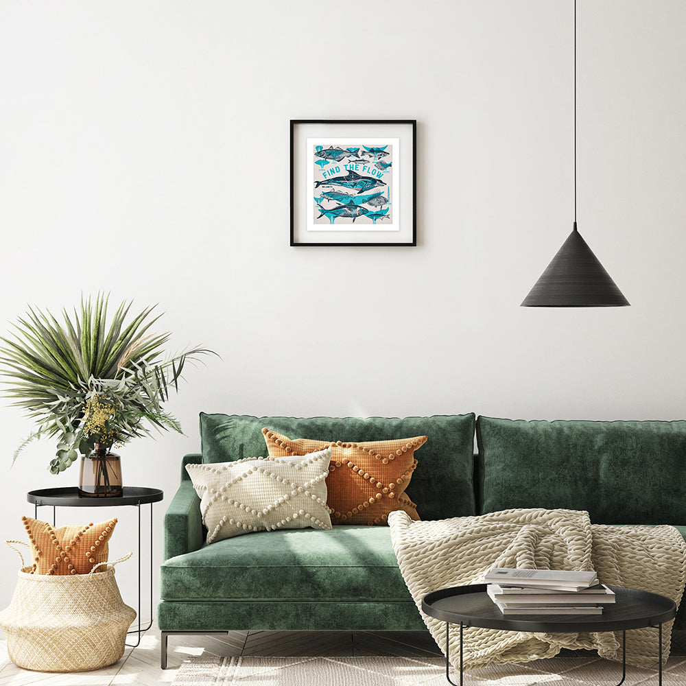 FIND THE FLOW ART PRINT