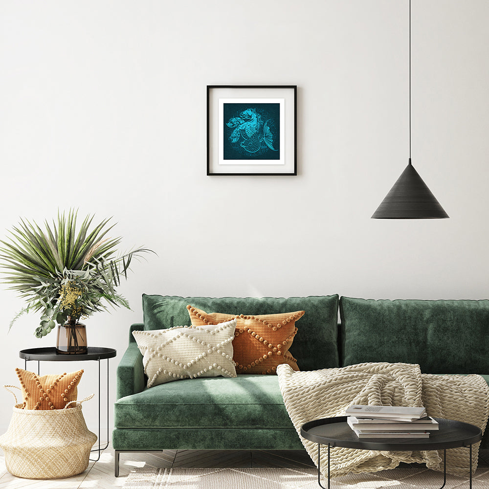 SEA STALLION ART PRINT