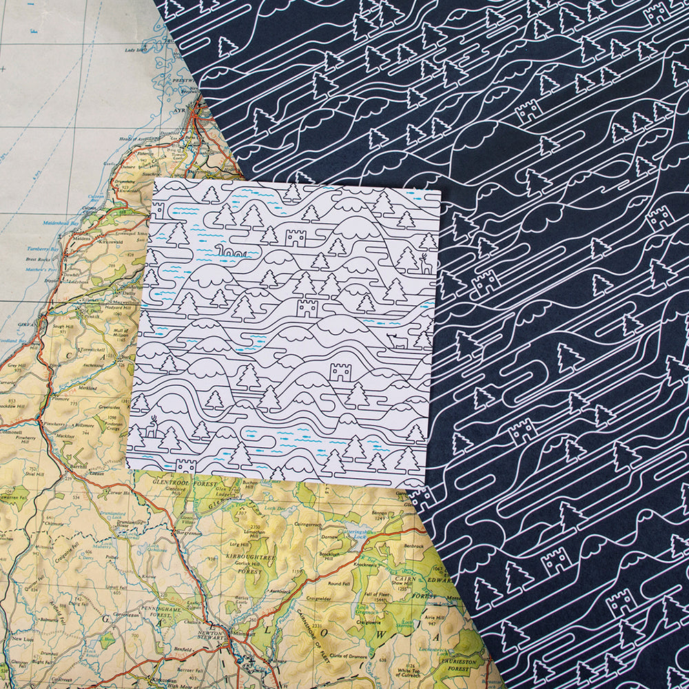 WIRED WRAP & CARD SET