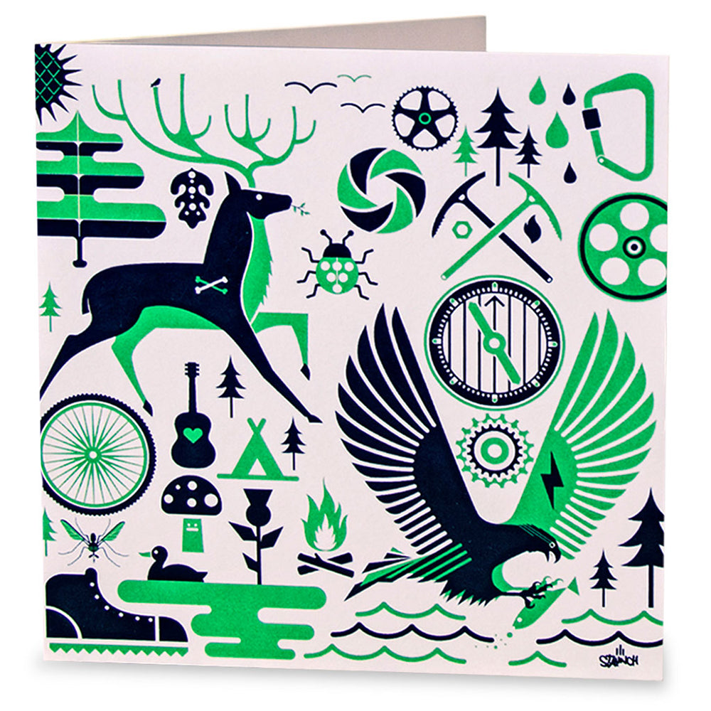 WILDERNESS WRAP & CARD SET