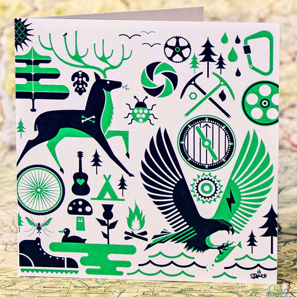 WILDERNESS WRAP & CARD SET