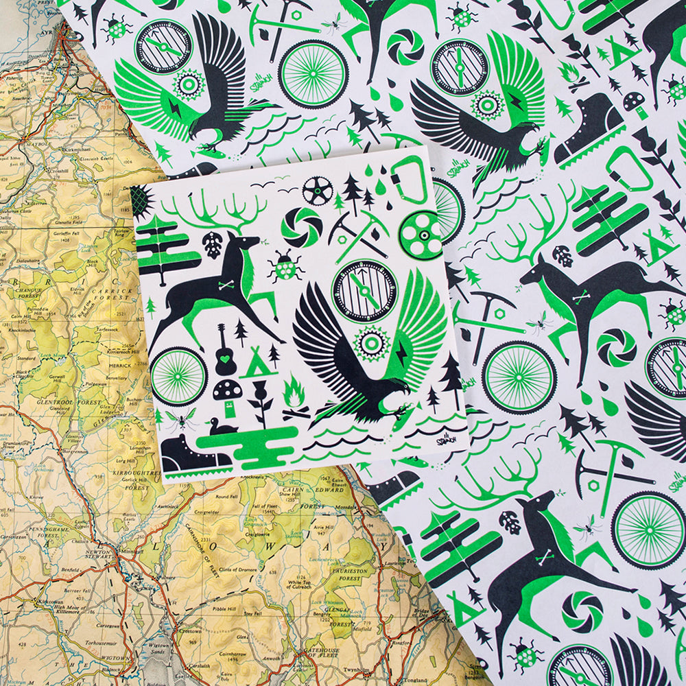 WILDERNESS WRAP & CARD SET