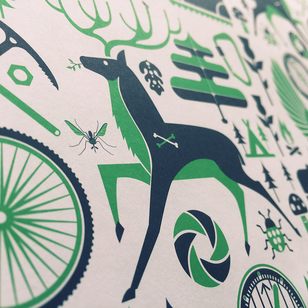 WILDERNESS WRAP & CARD SET