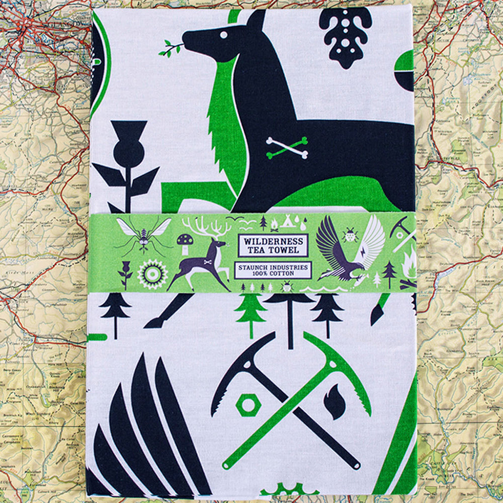 WILDERNESS TEA TOWEL