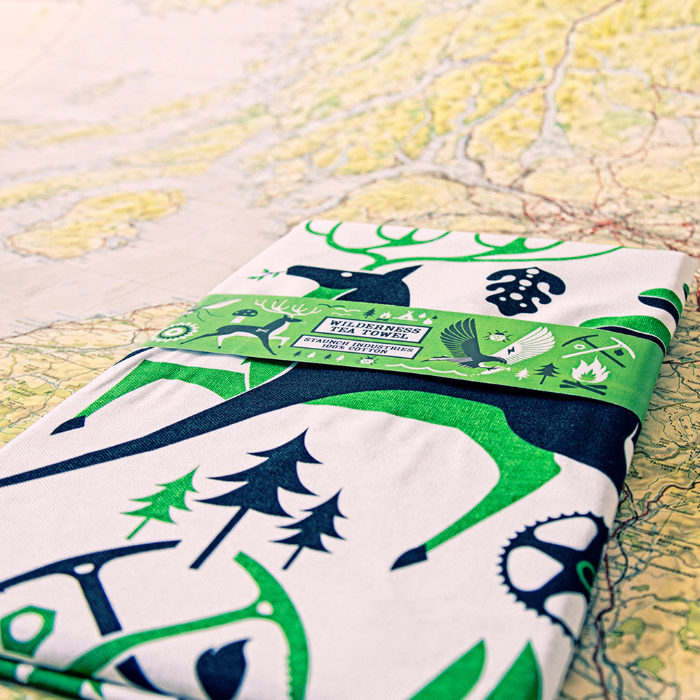 WILDERNESS TEA TOWEL