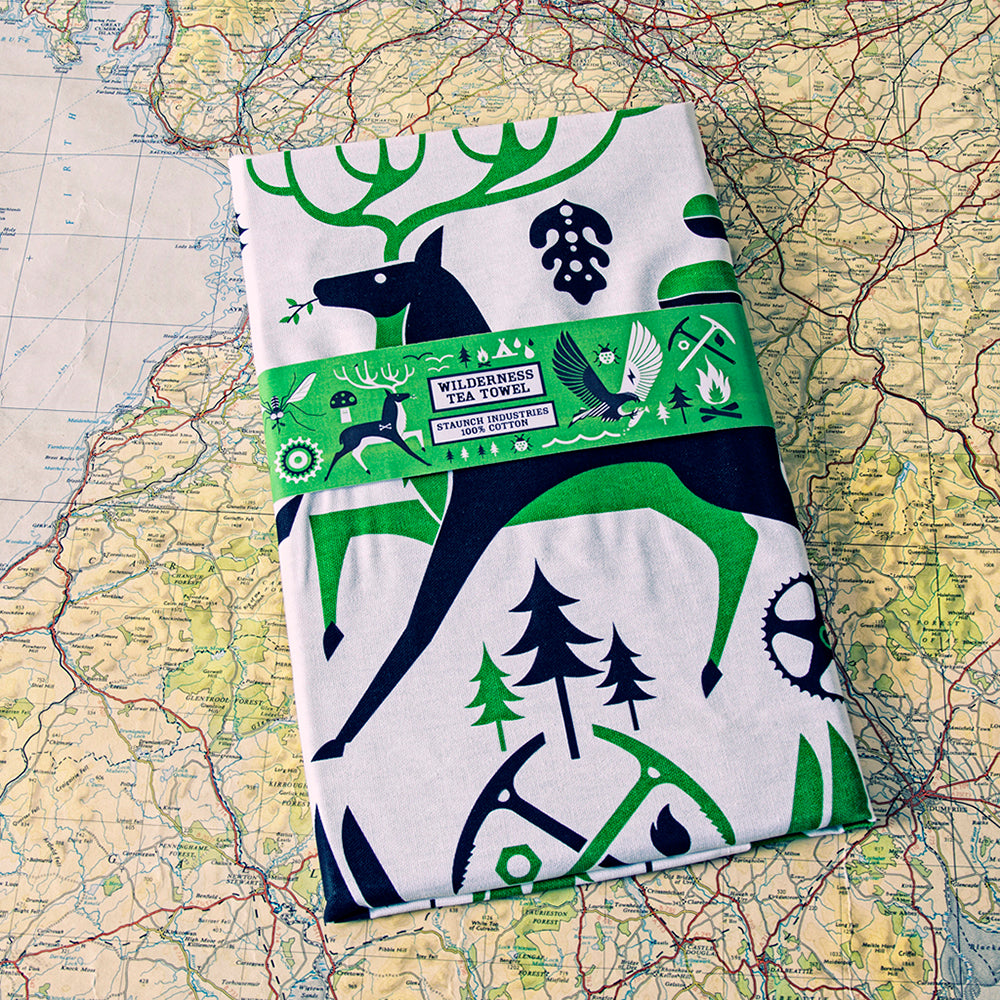WILDERNESS TEA TOWEL