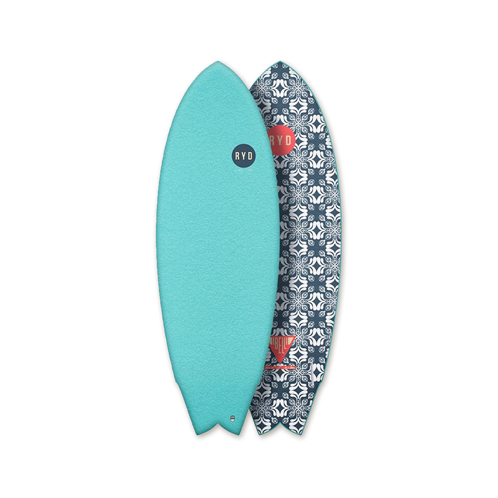 RYD TWIN FIN FIRST TIME SOFT TOP 5’2