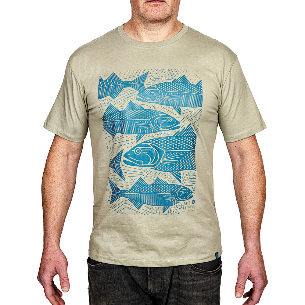 SEA BASS T-SHIRT (Olive)