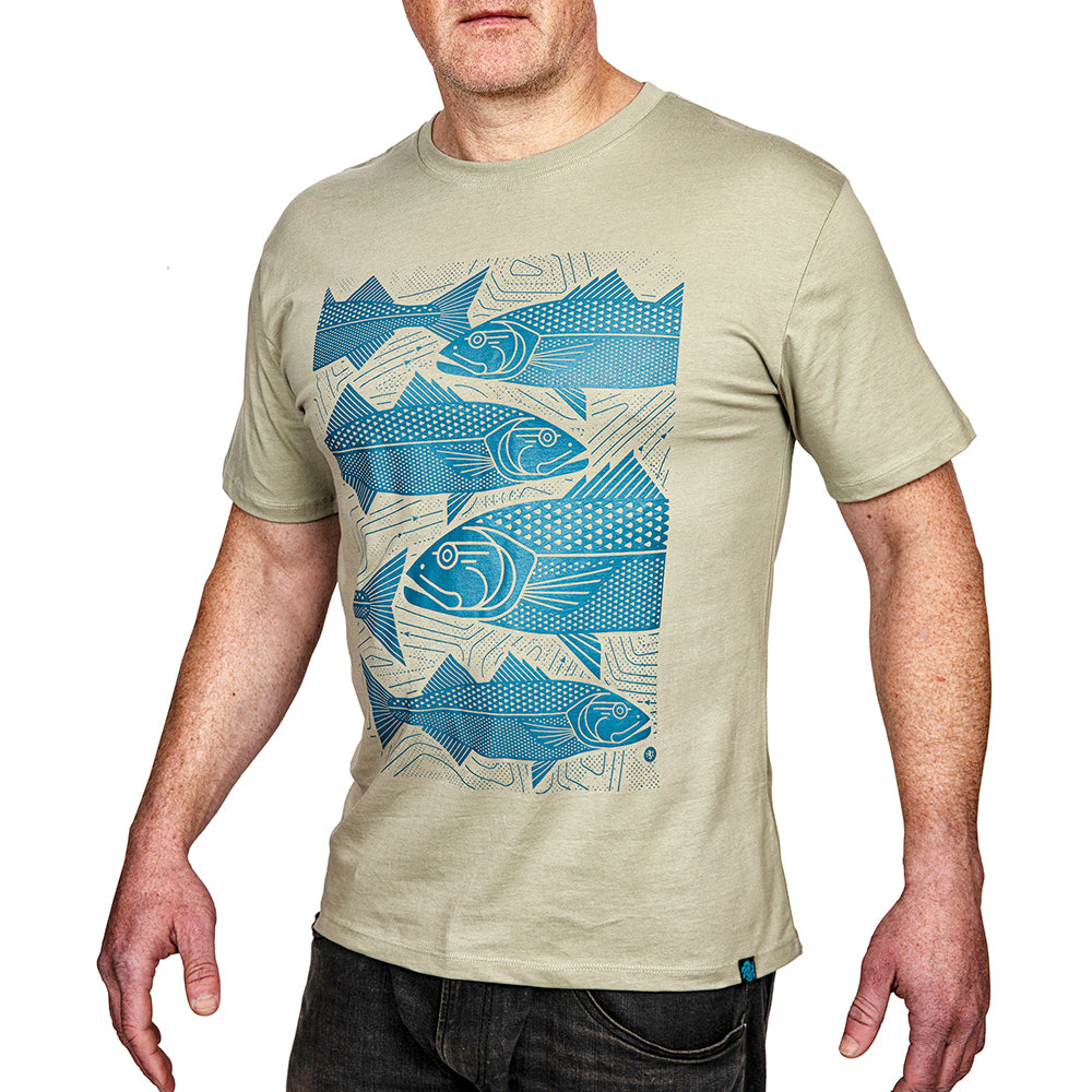 SEA BASS T-SHIRT (Olive)