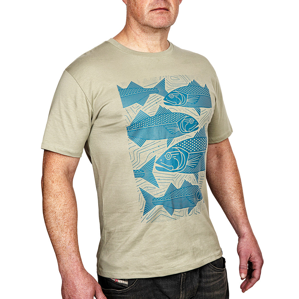 SEA BASS T-SHIRT (Olive)