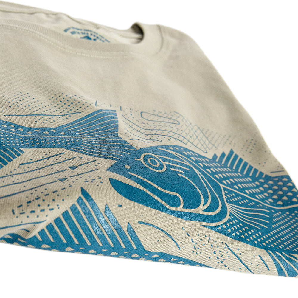 SEA BASS T-SHIRT (Olive)